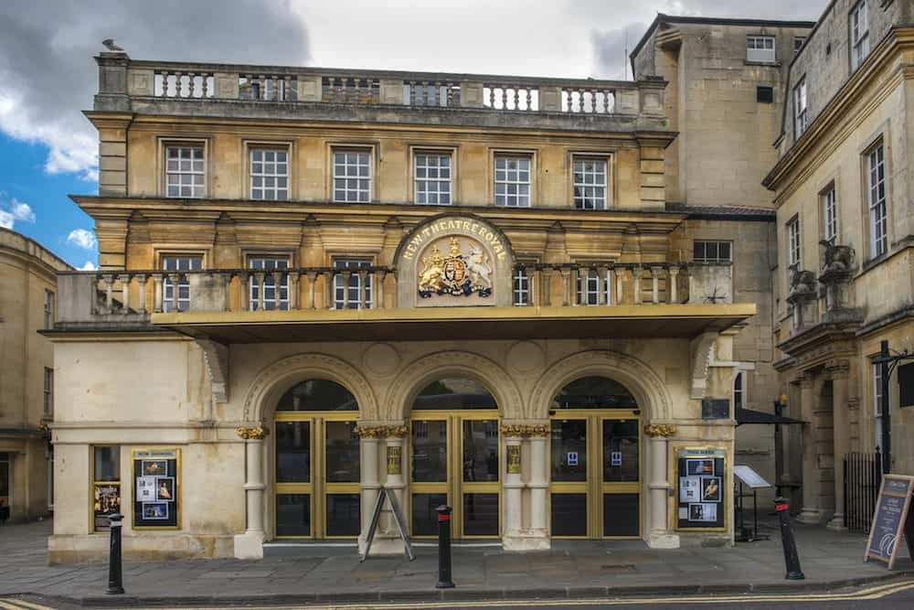 BATH, ENGLAND - The New Theatre Royal in Bath, Somerset, England