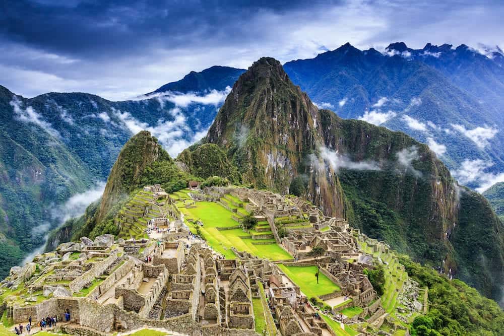 Machu Picchu, Peru. UNESCO World Heritage Site. One of the New Seven Wonders of the World