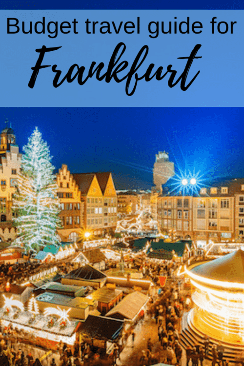 Budget travel guide for Frankfurt