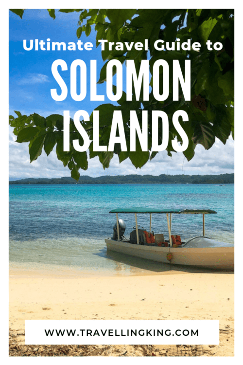 travel advice for solomon islands