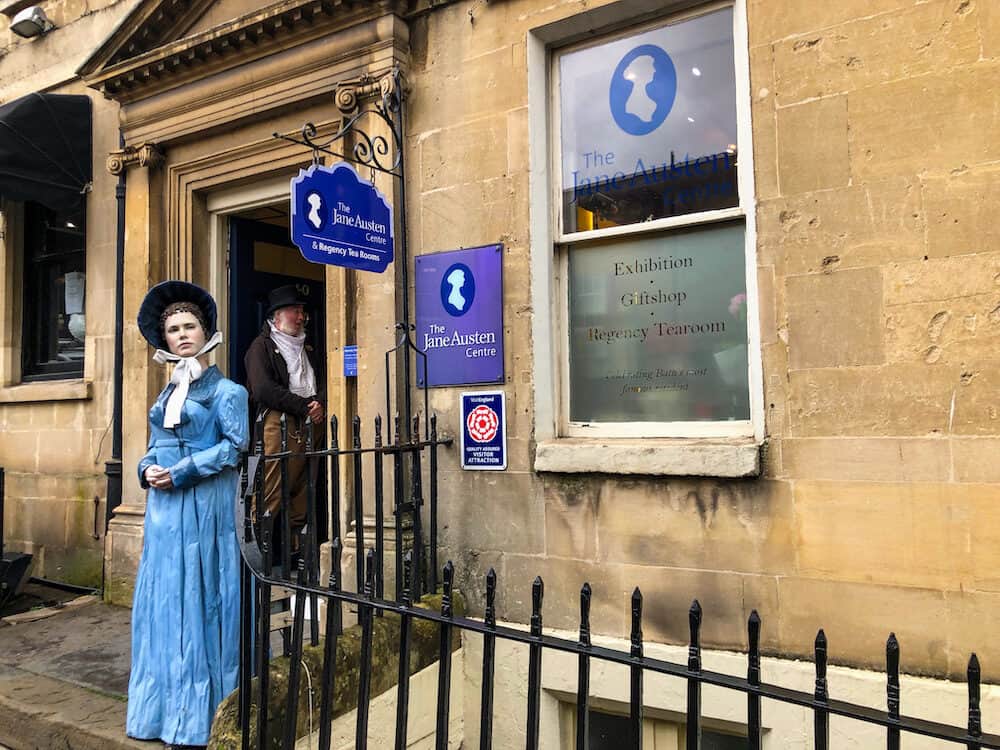 Jane Austen Centre in Bath UK