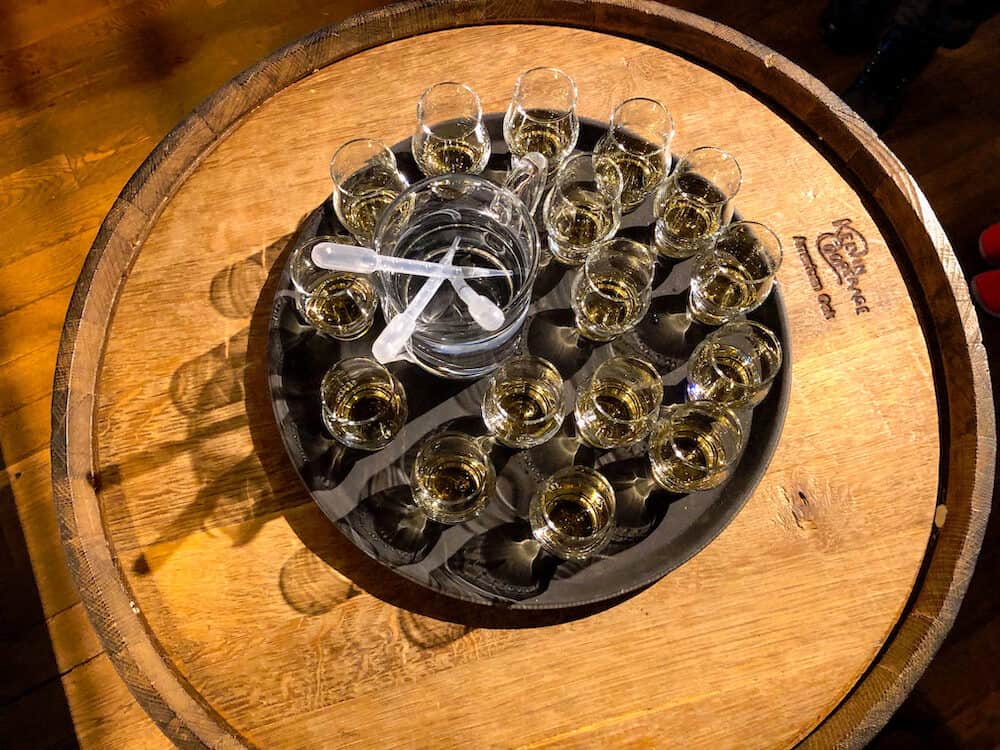 Whisky tasting at Talisker Distillery