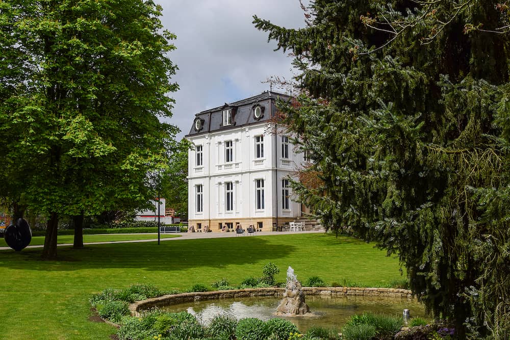 Villa Vauban Parc municipal d'edouard Andre Museum. Luxembourg city. 