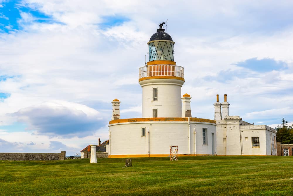 Chanonry lighthouse at Chanonry Point Scotland, UK