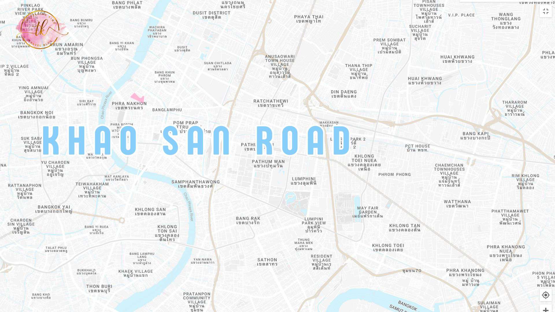 Where To Stay In Bangkok Best Places To Stay For 2024   Khao San Road Bangkok Map 