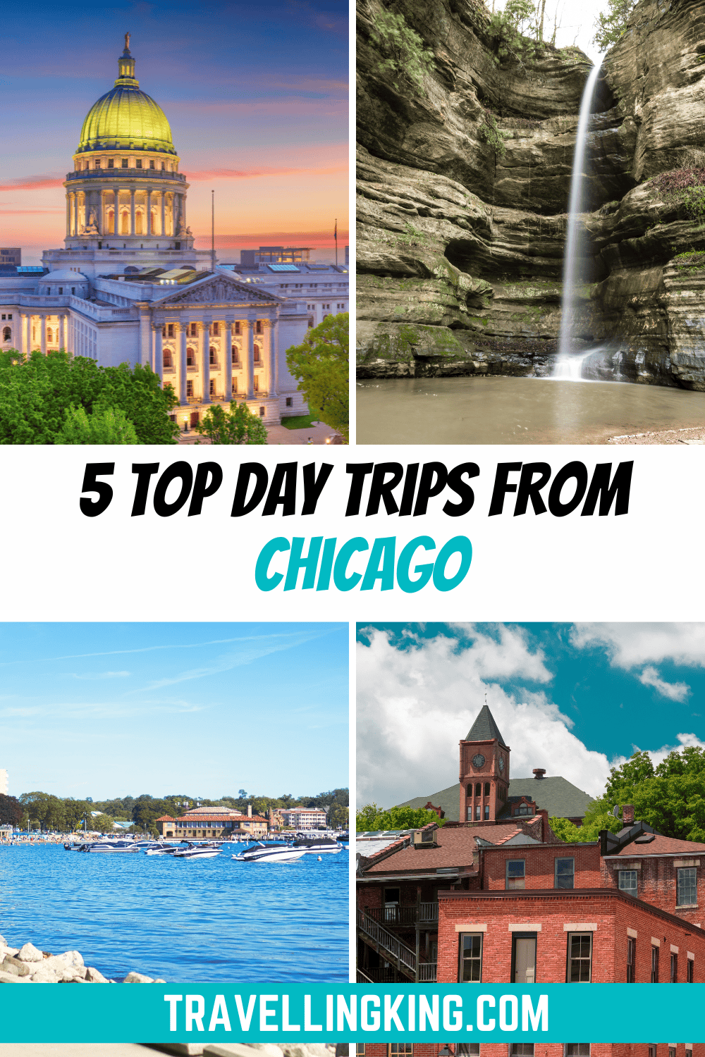 5 of the TOP Day Trips from Chicago